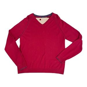 Ted Baker V-Neck Red Sweater [205]
